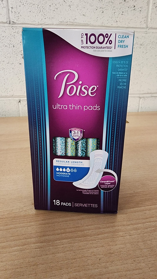 Poise Ultra Thin Pads