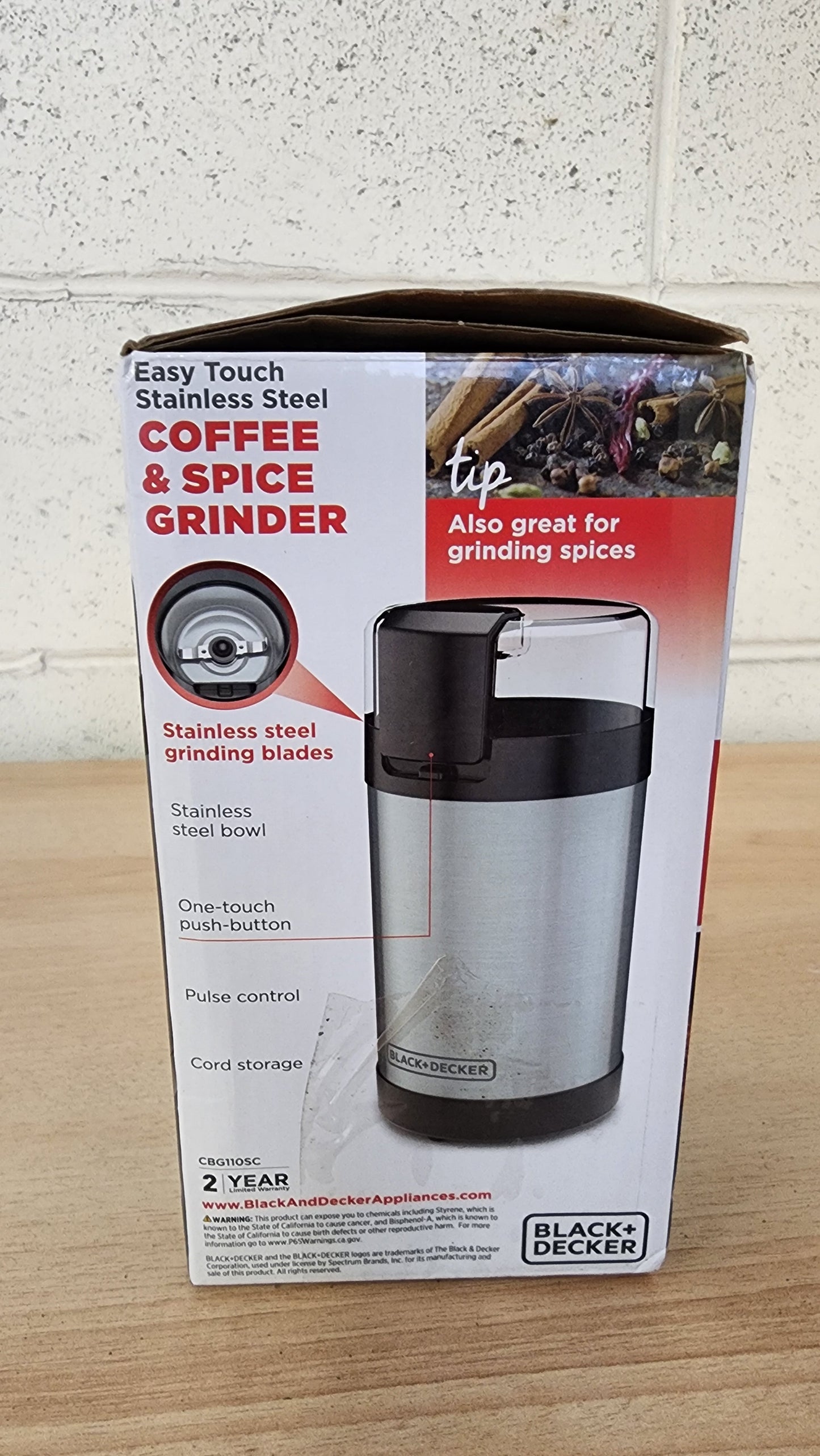 Black & Decker Coffee Grinder