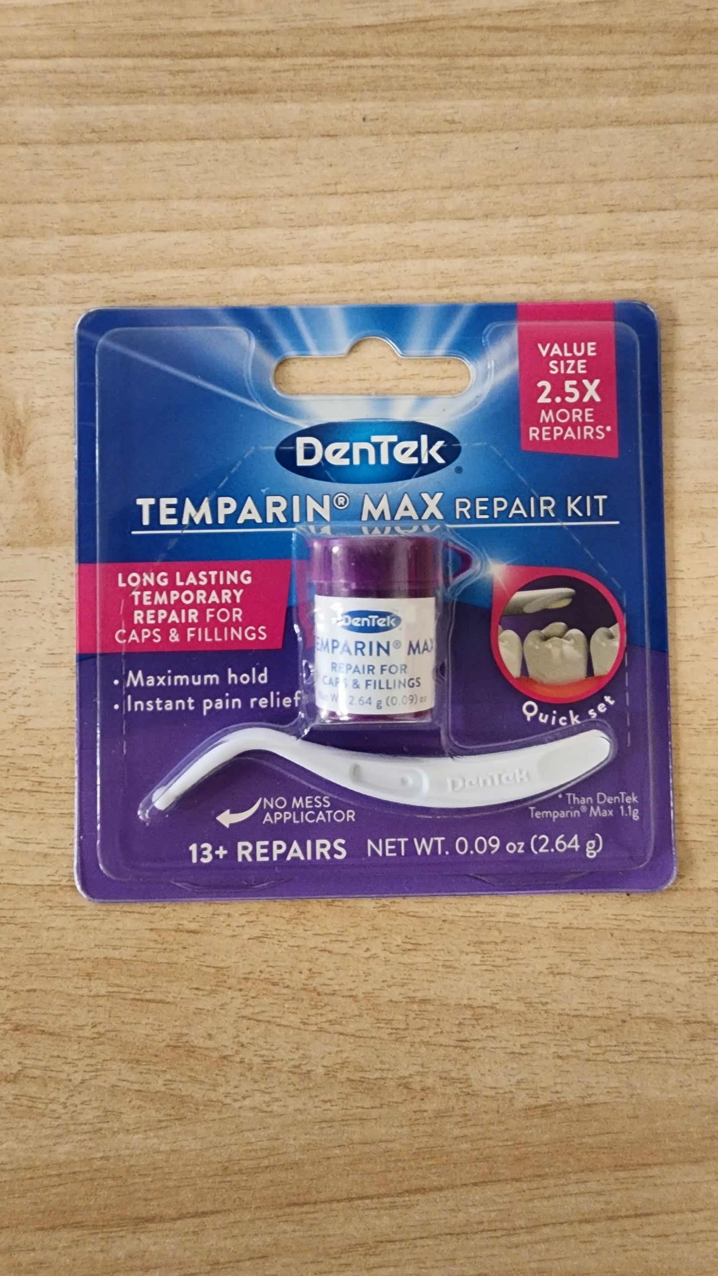 DenTek Temparin Max Repair Kit