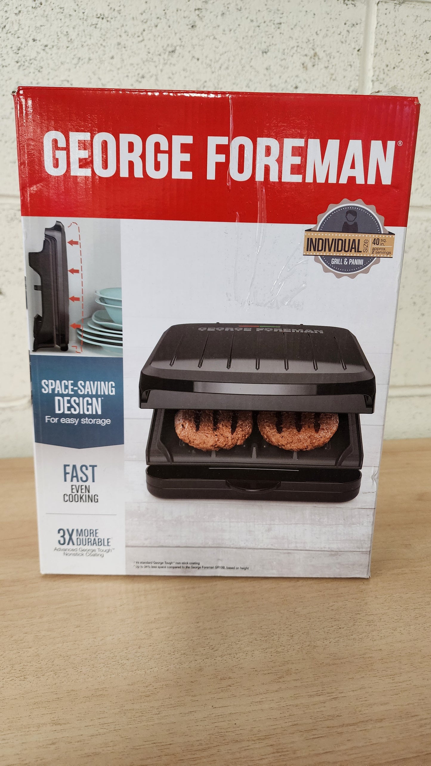 George Foreman Electric Indoor Grill and Panini Press