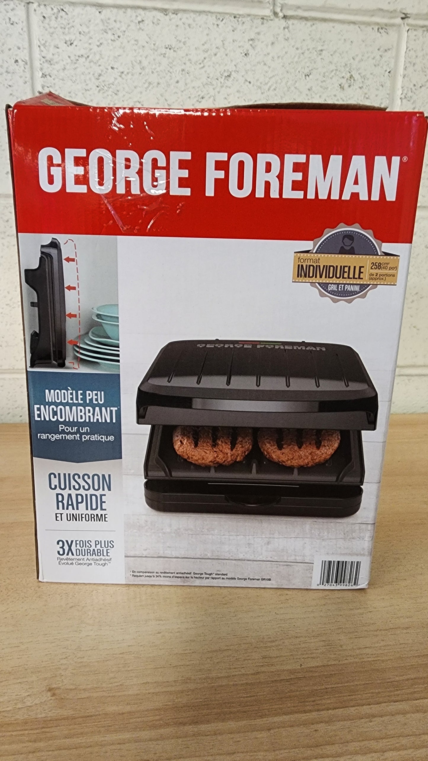 George Foreman Electric Indoor Grill and Panini Press