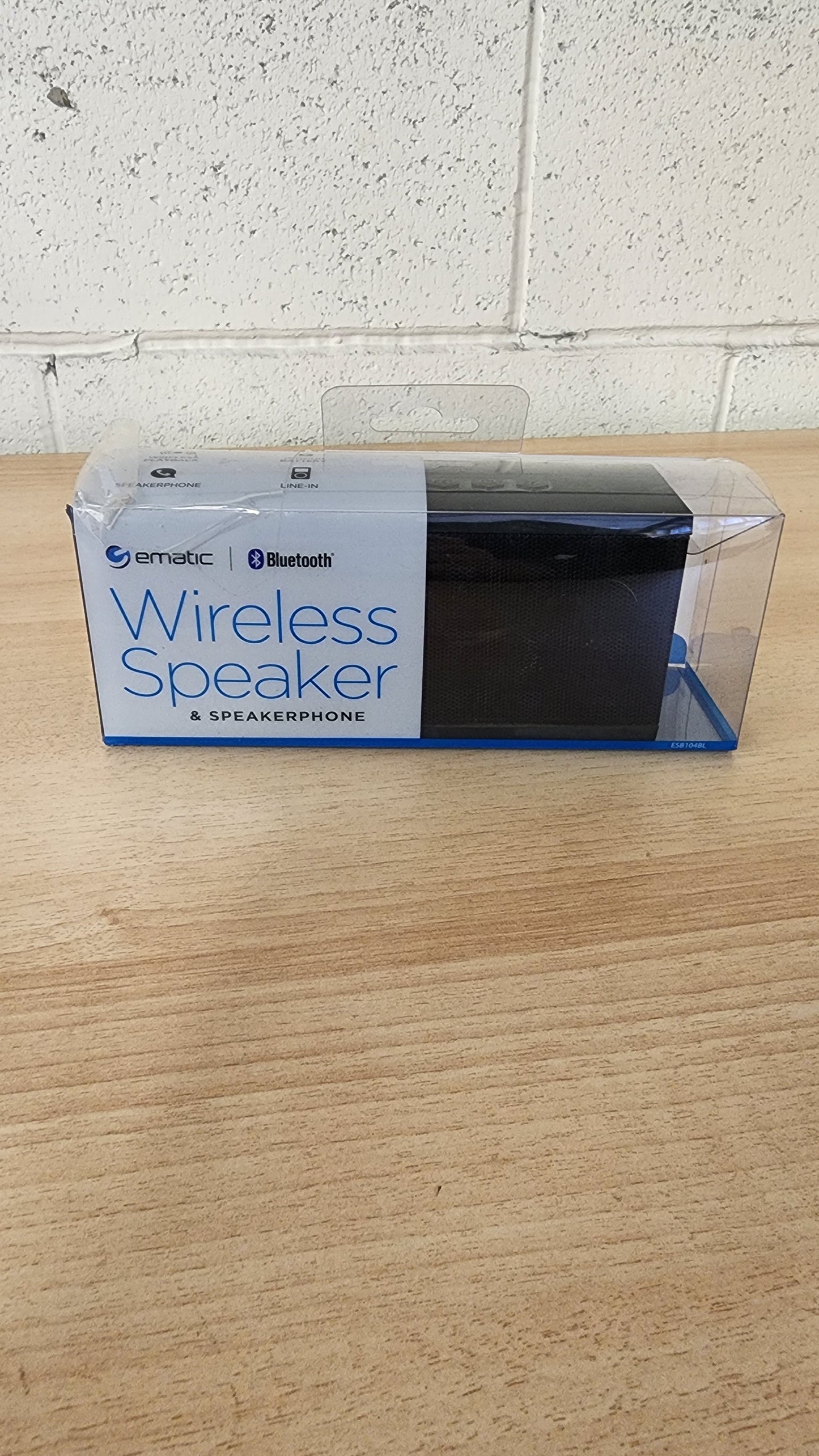 Ematic Portable Bluetooth Speaker and Speakerphone