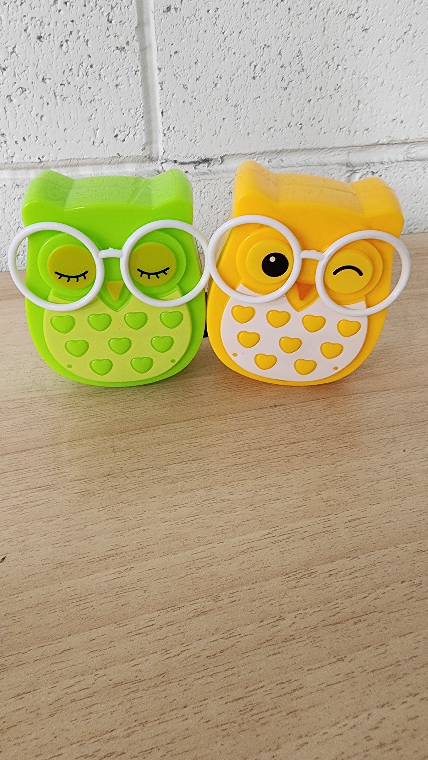 FuWinet 2 PCS Owl LED Plug in Night Light