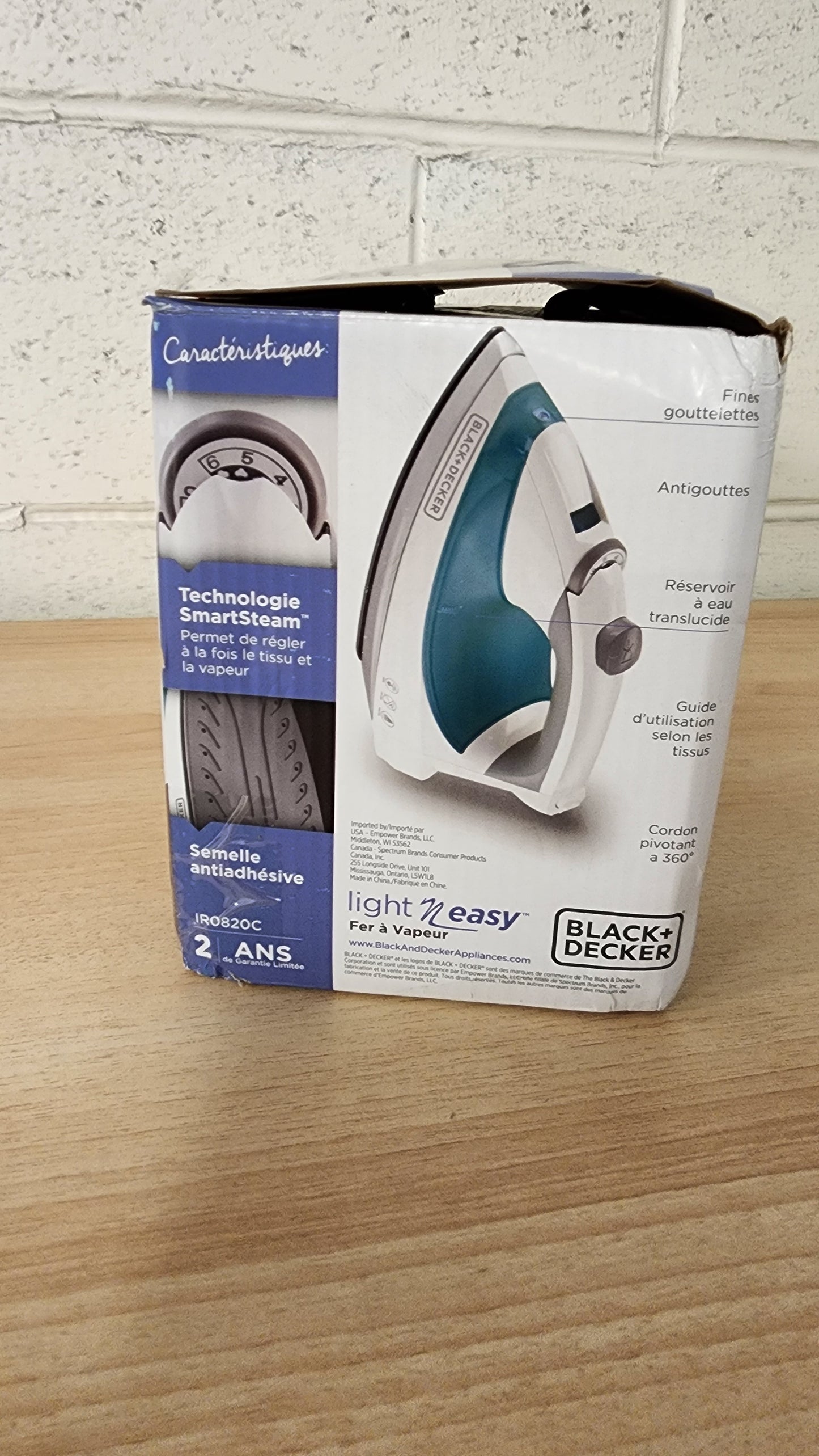 Black+Decker Lightweight Steam Iron