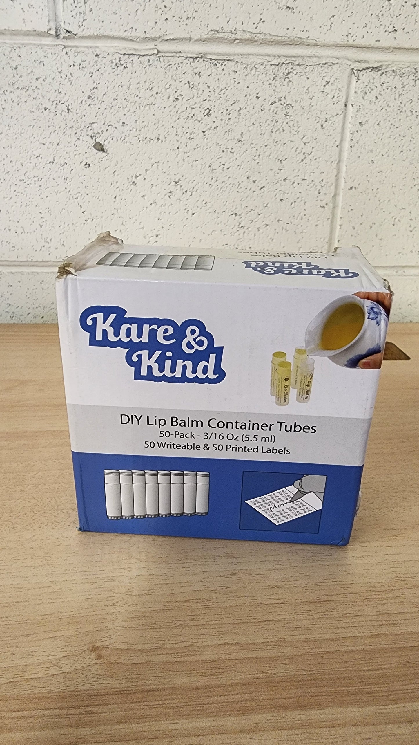 Kare & Kind Lip Balm Container Kit