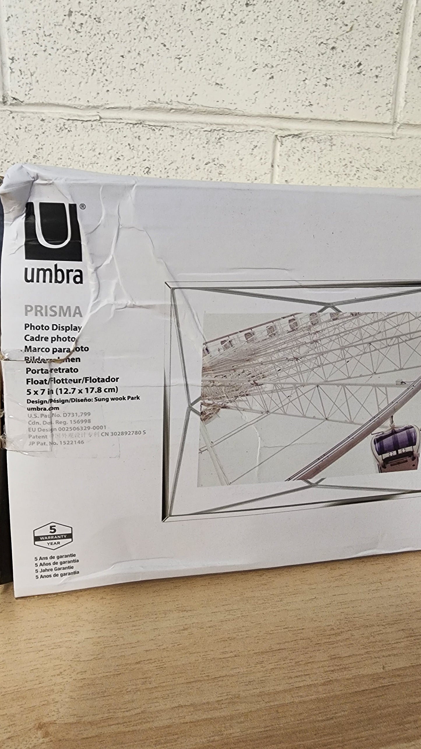 Umbra Prisma 5x7 Picture Frame