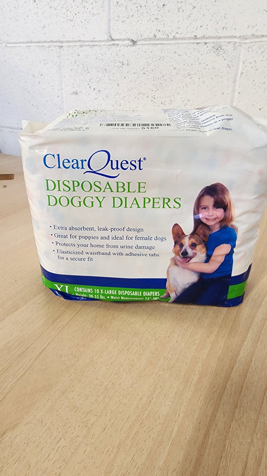 ClearQuest Disposable Doggy Diapers