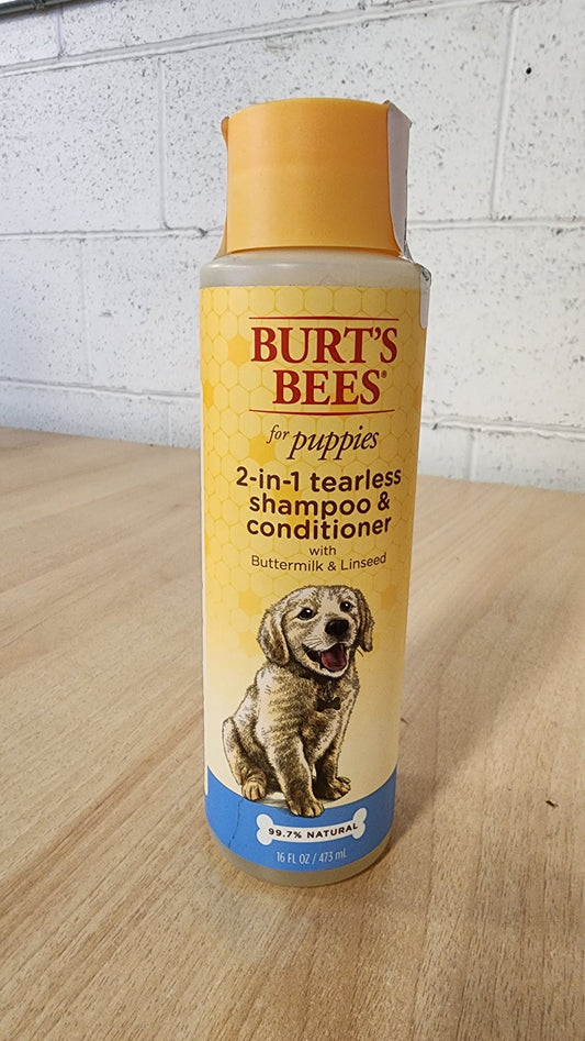 Burt's Bees for Puppies Natural Tearless 2 in 1 Shampoo and Conditioner