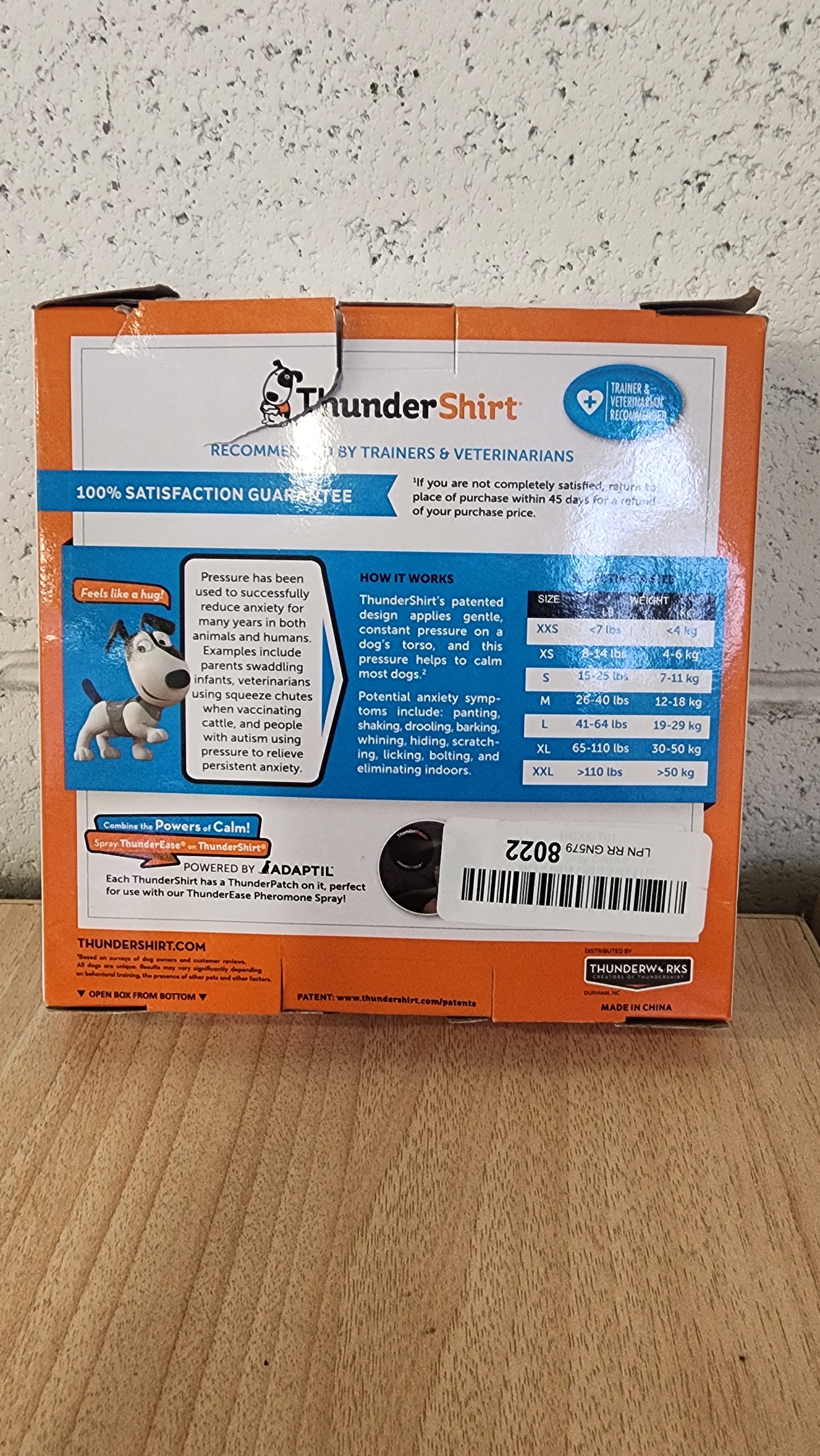 Thundershirt TH00114 Dog Anxiety