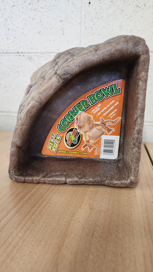 Zoo Med Reptile Rock Corner Water Dish