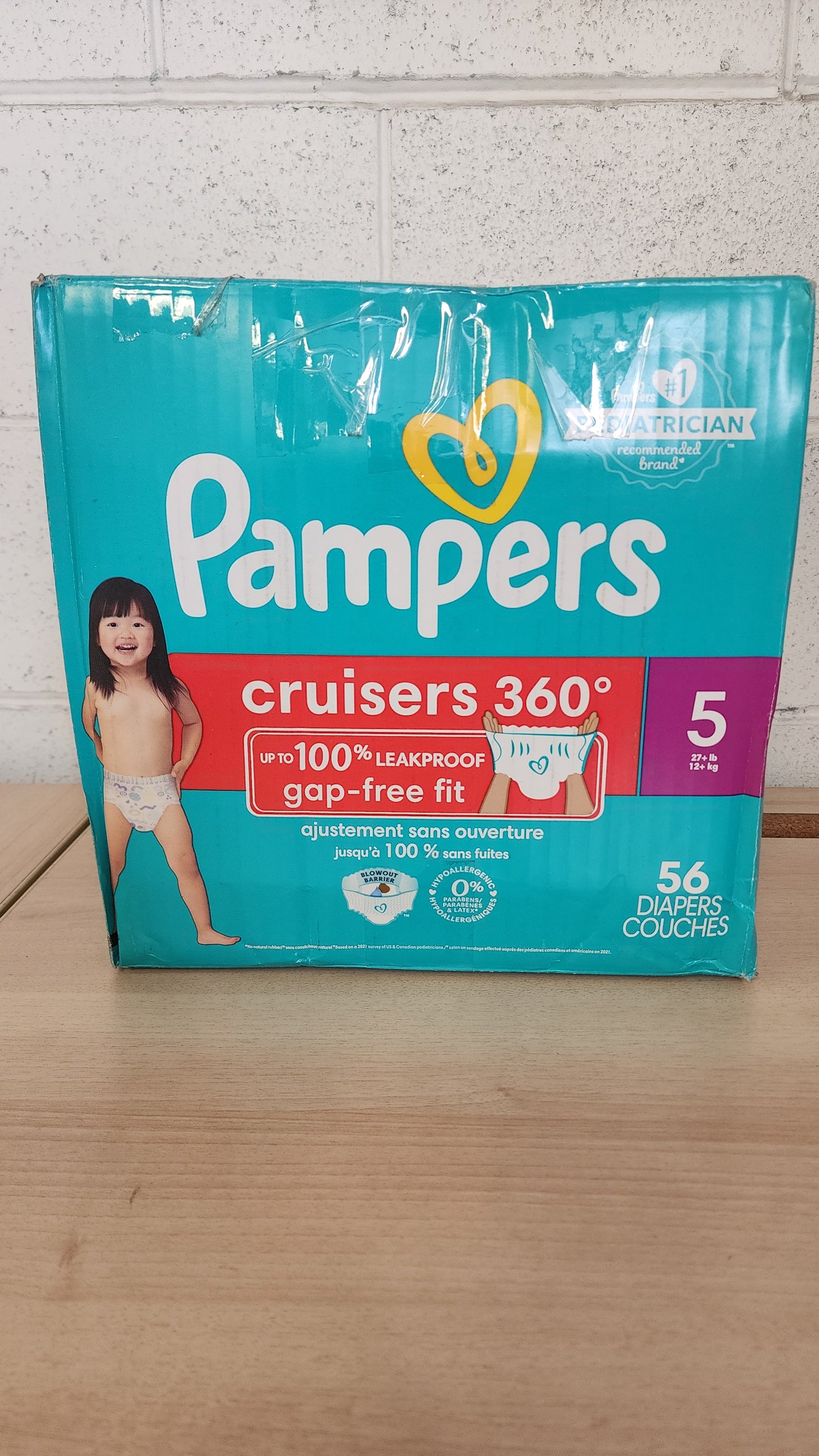 Pampers Cruisers 360 Diapers Size 5