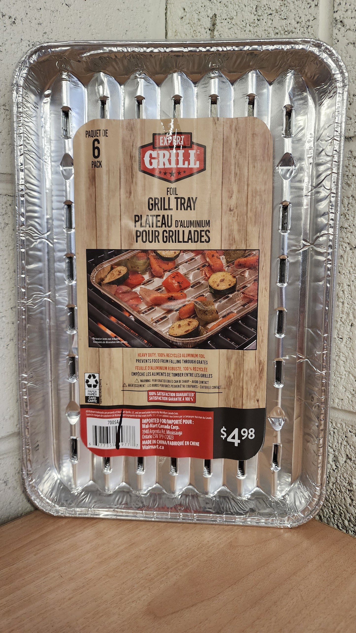 Expert Grill Foil Grill Tray