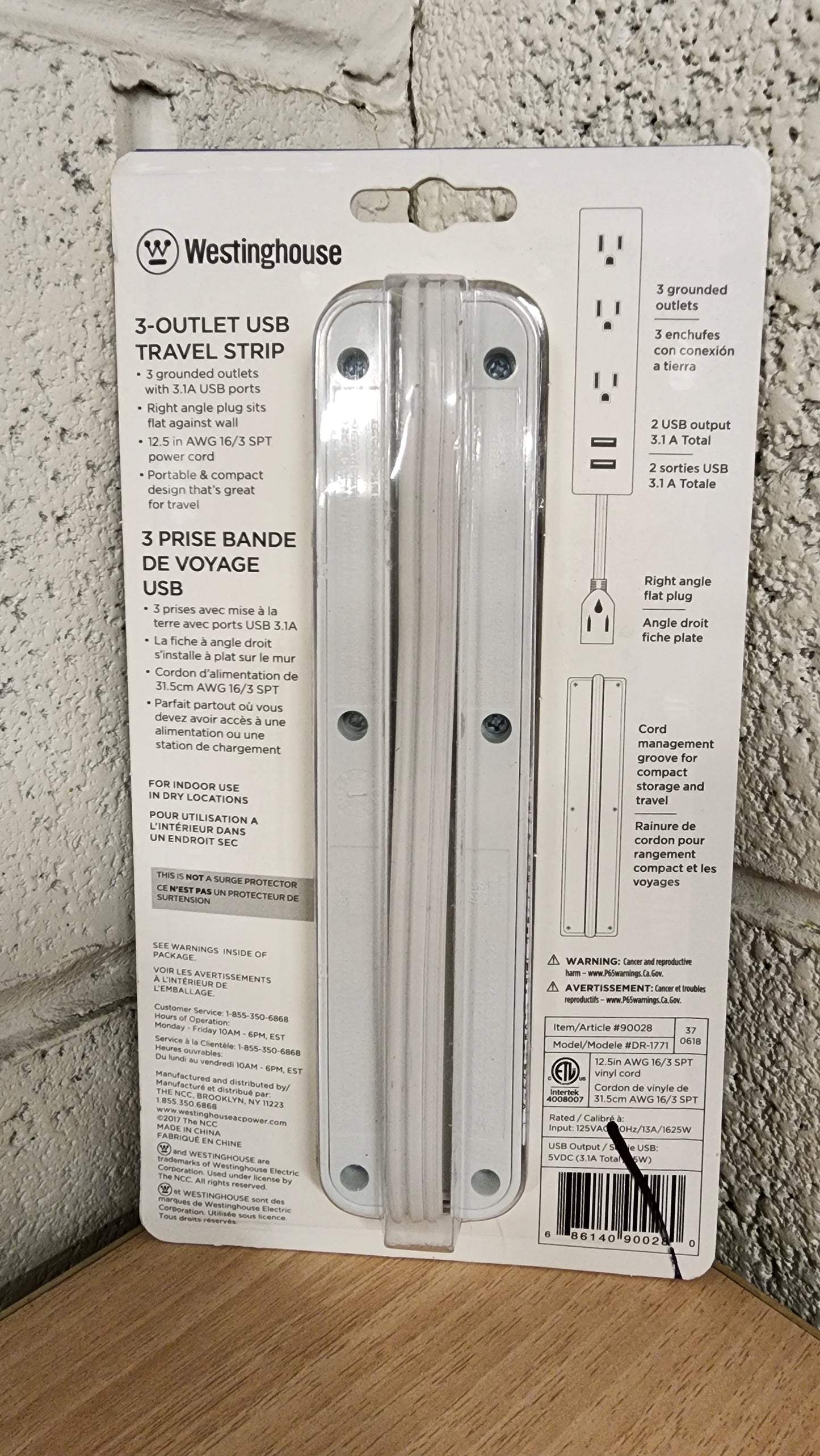 Westinghouse Travel Powerstrip