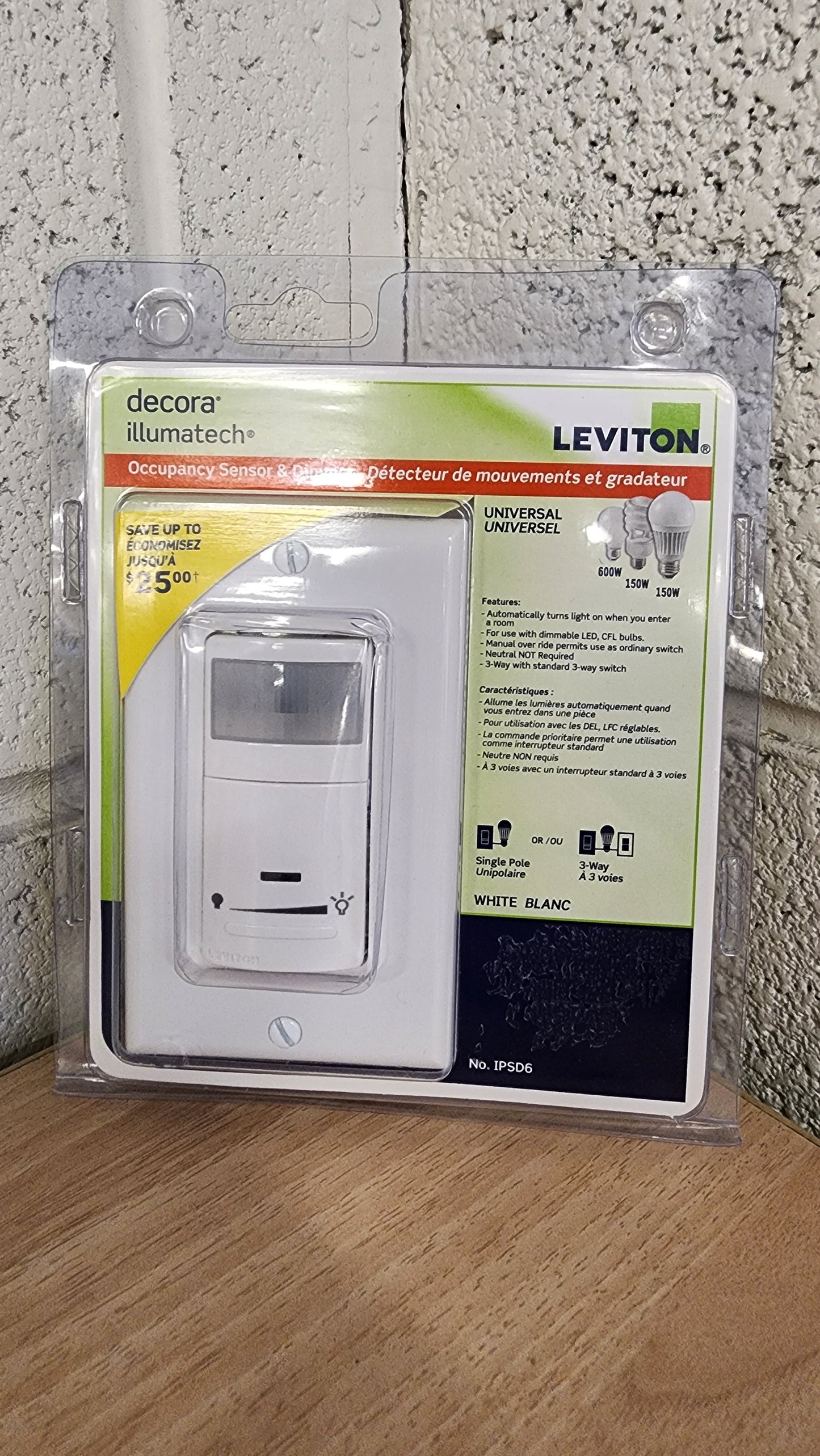 Leviton Dimming Occupancy Sensor