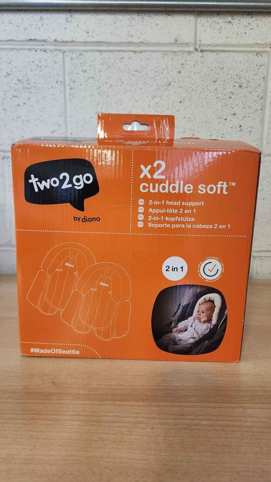 Diono Cuddle Soft Pack of 2 Baby Head Neck Body Support Pillows