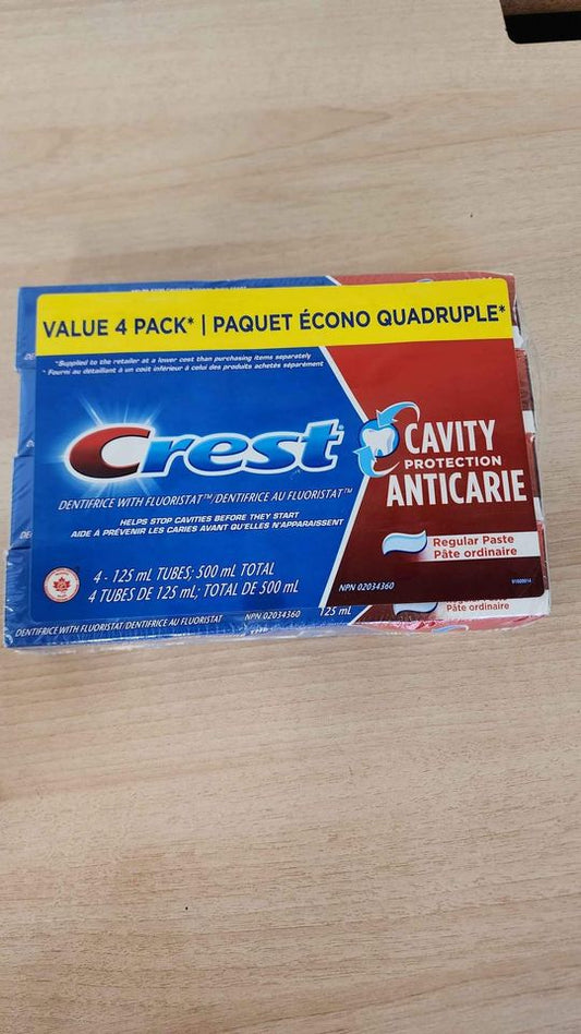 Crest Cavity Protection 4 pack