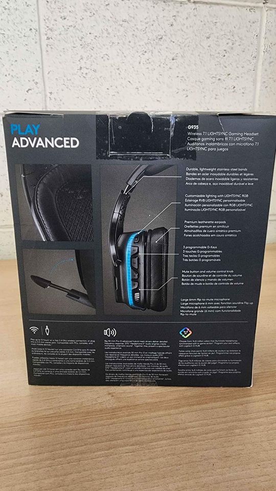 Logitech G935 Wireless Headset