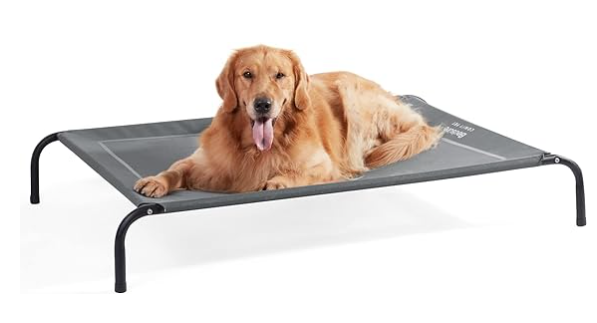 Bedsure Large Elevated Outdoor Dog Bed