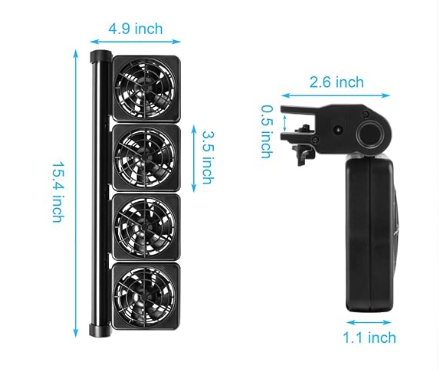 DaToo 4 Fans Aquarium Chiller