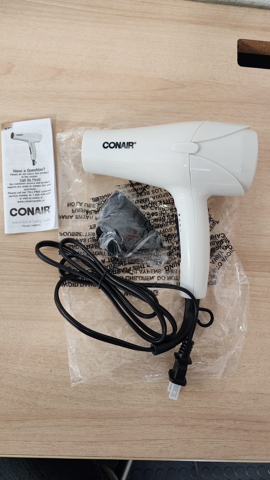 Conair 246RNC 1875 Watt Hair Dryer