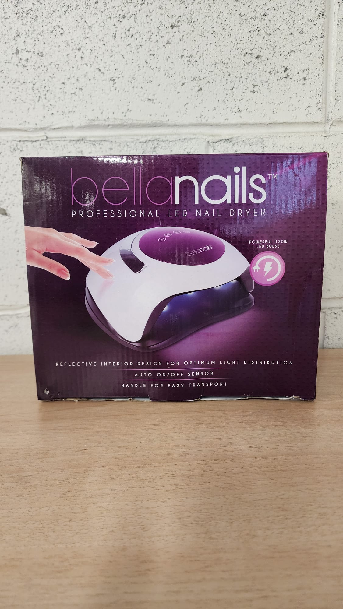 Open Box BellaNails Professional UV Light Nail Lamp