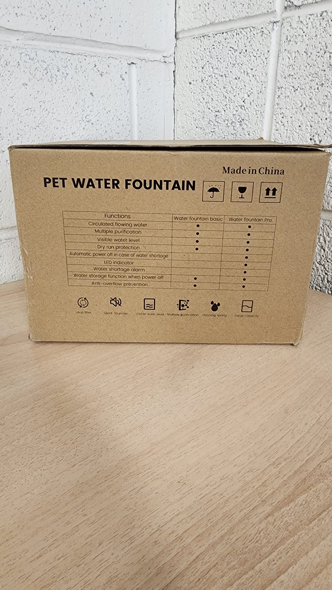 Heyisme Pet Water Fountain