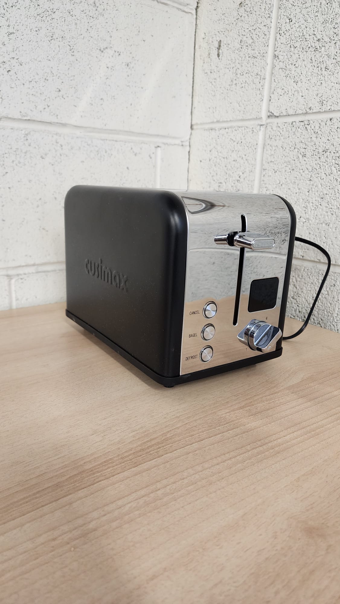 CUSIMAX Stainless Steel Toaster