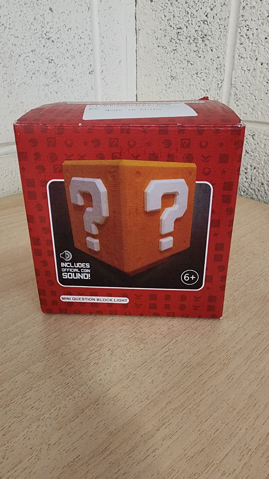 Super Bros-Mini Question Block Night Light